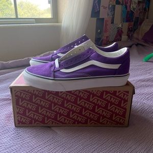 purple old skool vans
